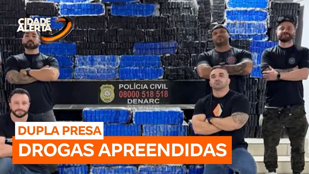 Dupla &eacute; presa com 1,5 tonelada de maconha em Erechim (RS)