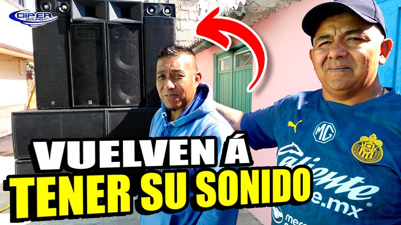 UNA PEQUEÑA CALLE CON TODO EL EQUIPO DE SONIDO MONTANA