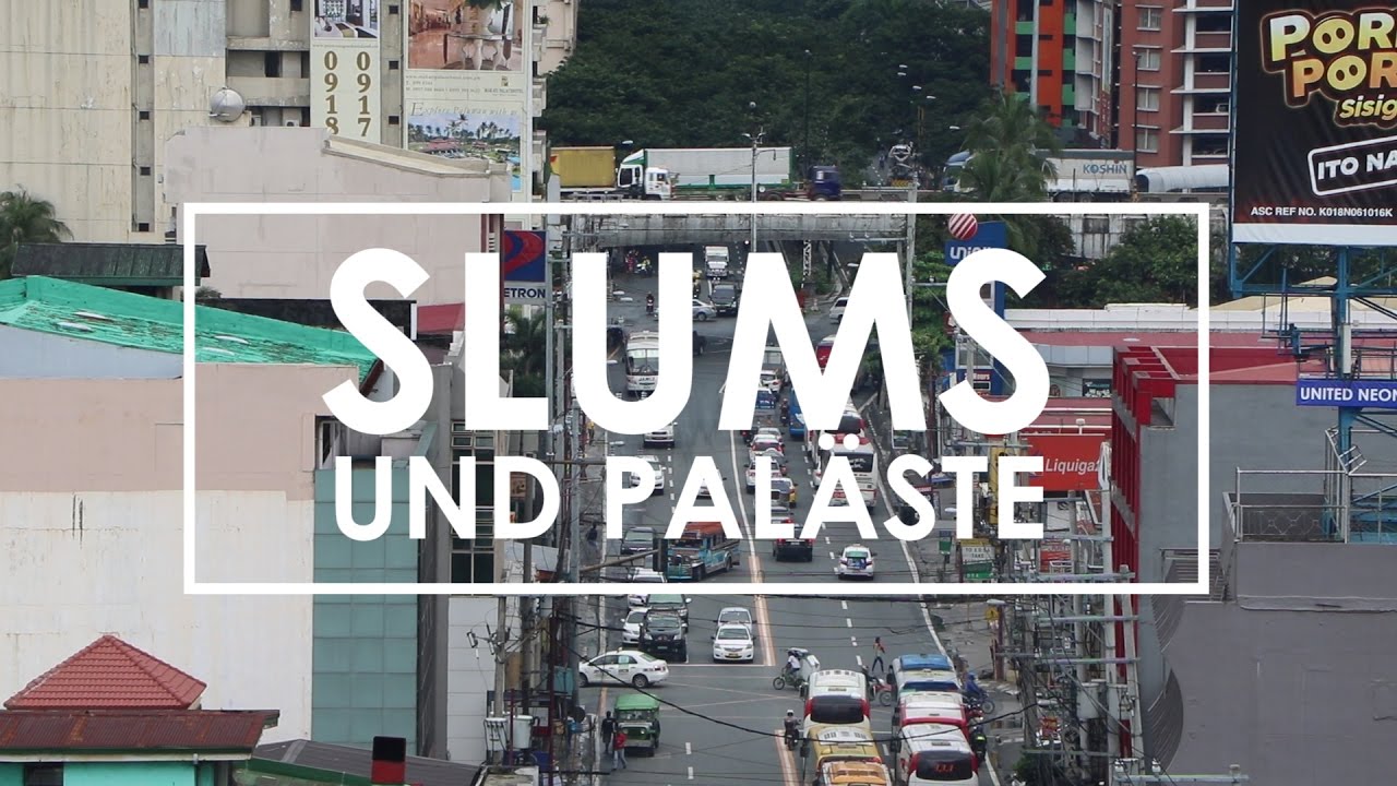 Slums und Paläste in Manila - Armut auf den Philippinen