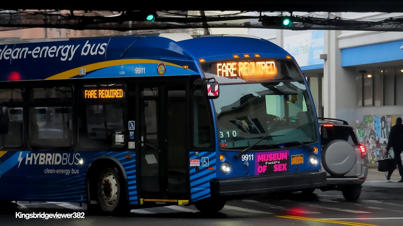 MTA New York City Bus: 2020 Nova Bus LFS HEV 9911 (Ex Pilot Unit 0022/9620) on the Bx3 Bus.