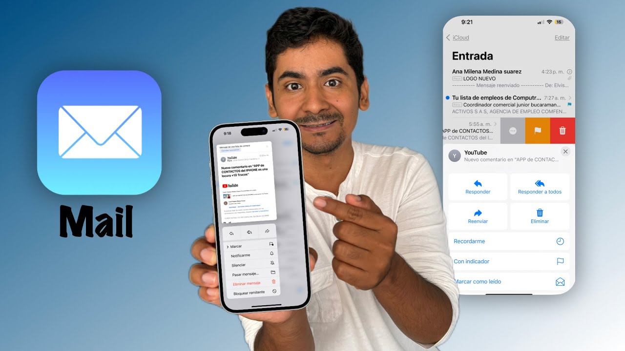 APP MAIL del IPHONE es un monstruo +20 Trucos