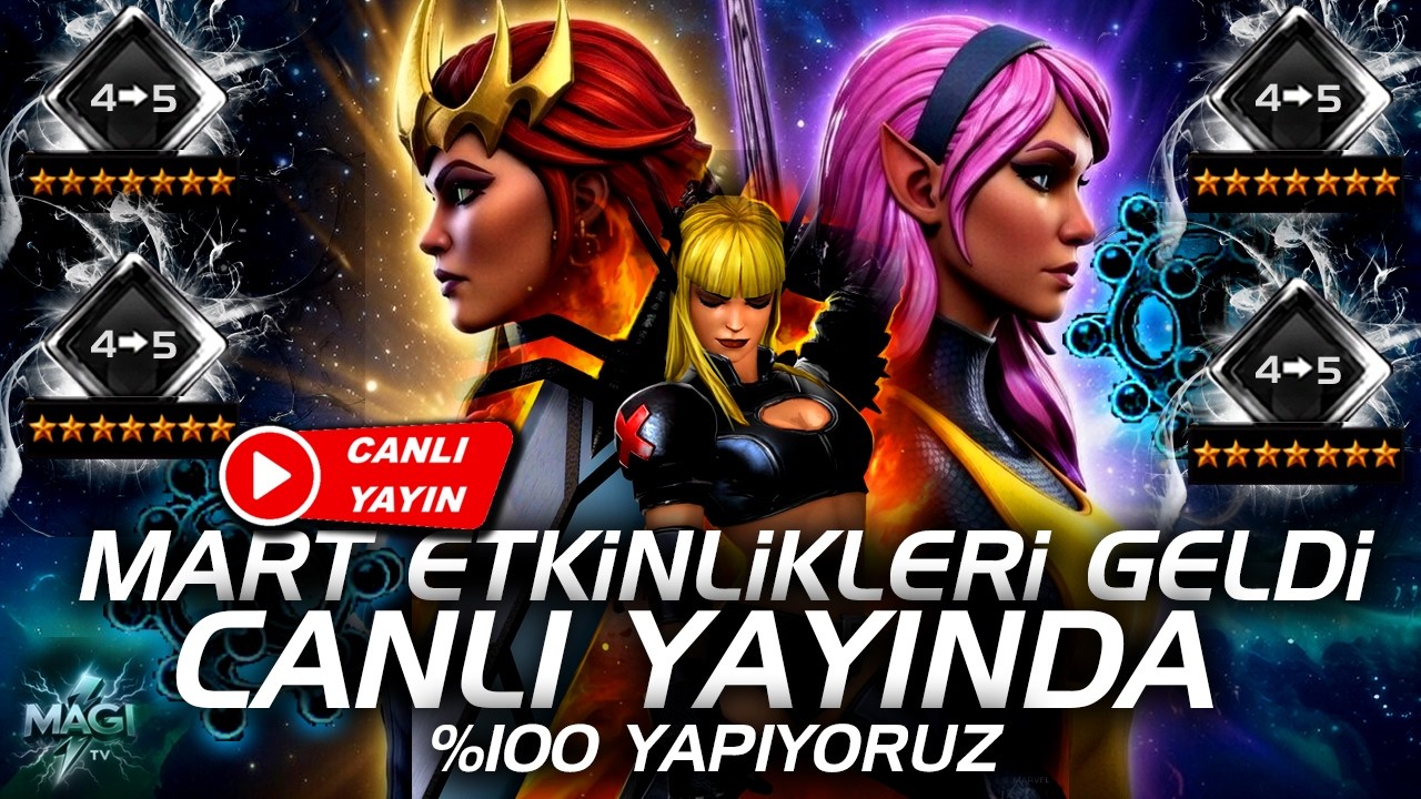 🔴MART ETKİNLİKLERİNİ %100 YAPIYORUZ - SAHURA KADAR CANLI YAYIN - MCOC