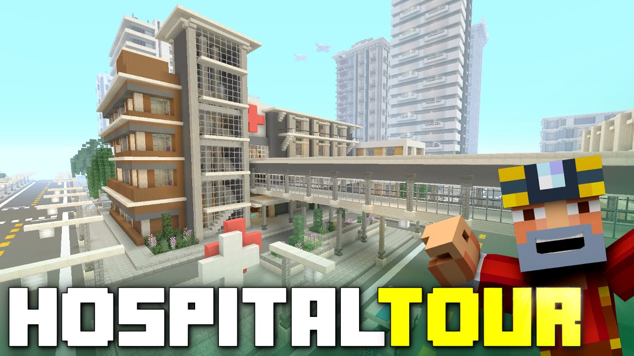 Minecraft Xbox One: Los Dangeles Hospital Tour!