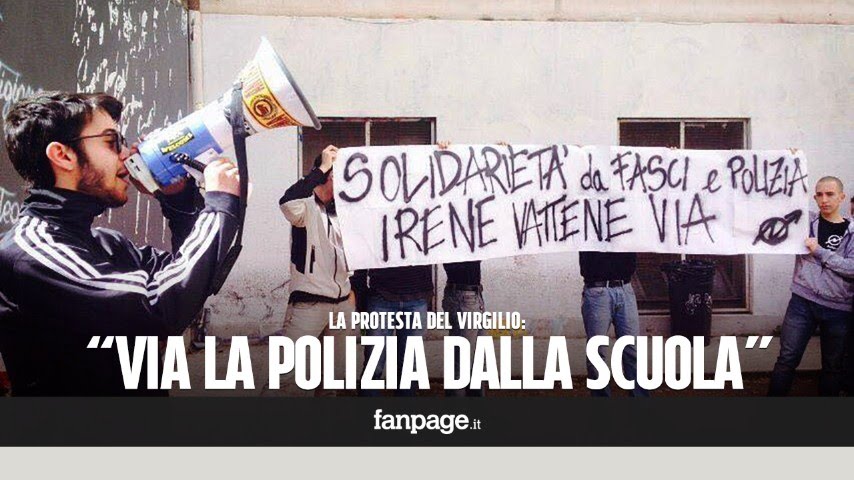 Protesta studenti del Liceo Virgilio: annullato incontro tra la preside e il sindacato di polizia
