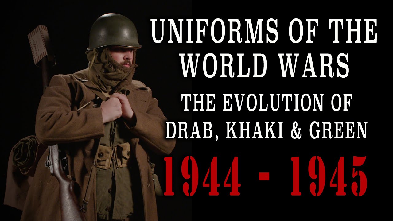 “American Uniforms of the World Wars - The Evolution” 1944-1945 (4K)