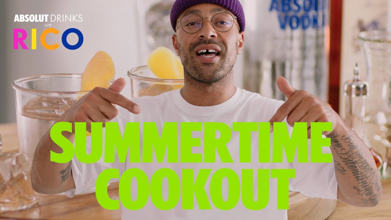 The Summertime Cookout | Absolut Drinks With Rico
