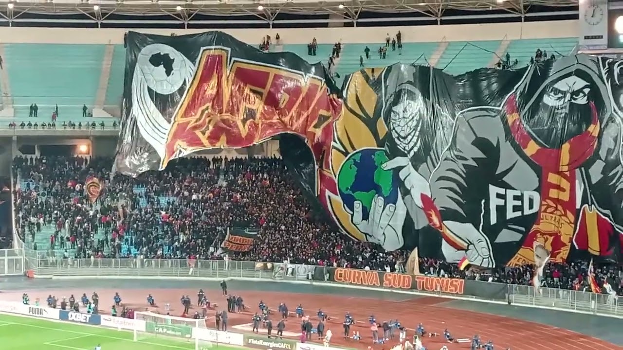 Tifou curva sud face a simba