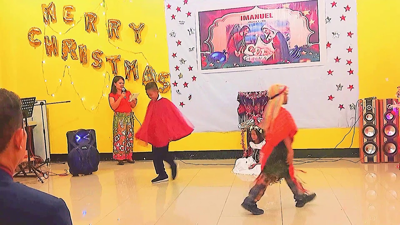 GBI SESAWI ENDE-Drama Natal Singkat Dari Anak-Anak Sekolah Minggu. 25-12-2020
