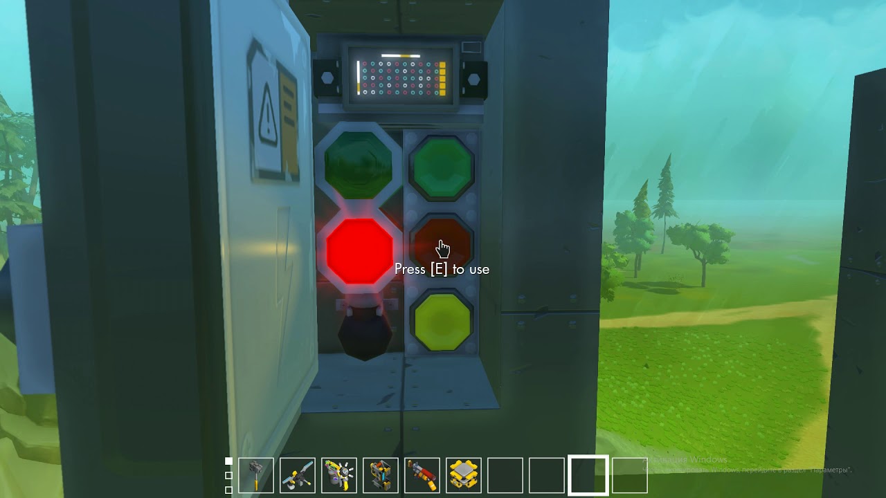 Лифт на 10 этажей в Scrap Mechanic | Elevator on 10 floors in Scrap Mechanic.