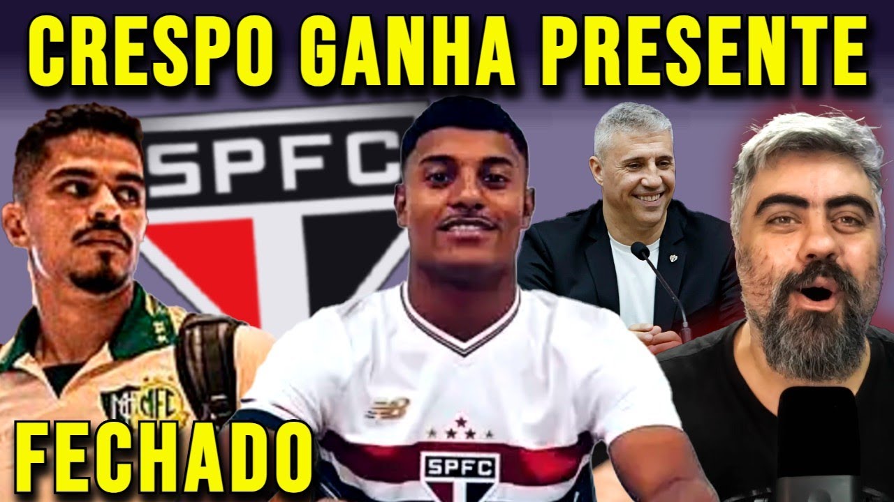 FECHOU AGORA SIM!!! SPFC BATE O MARTELO E ENTREGA REFORÇO DE PRESENTE! SÃO PAULO TEM MUDANÇA NO TIME