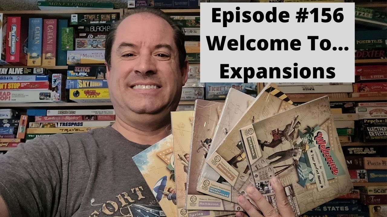 Episode #156 - Welcome To...Expansions - Deep Water Games (2019)