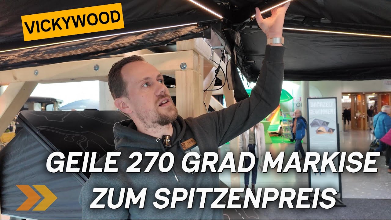 Die 270&deg; Markise von Vickywood &ndash; Dein perfekter Begleiter f&uuml;r Outdoor-Abenteuer!