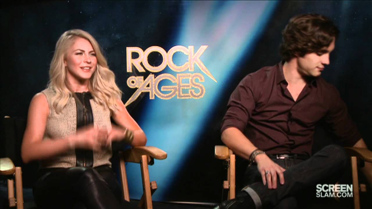 ROCK OF AGES: Julianne Hough & Diego Boneta Interview | ScreenSlam
