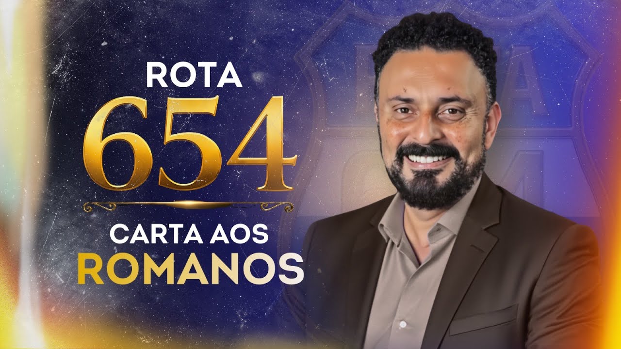 ROTA 654 - CARTA AOS ROMANOS - AP Agnaldo Silva #libertação #judaismomessianico