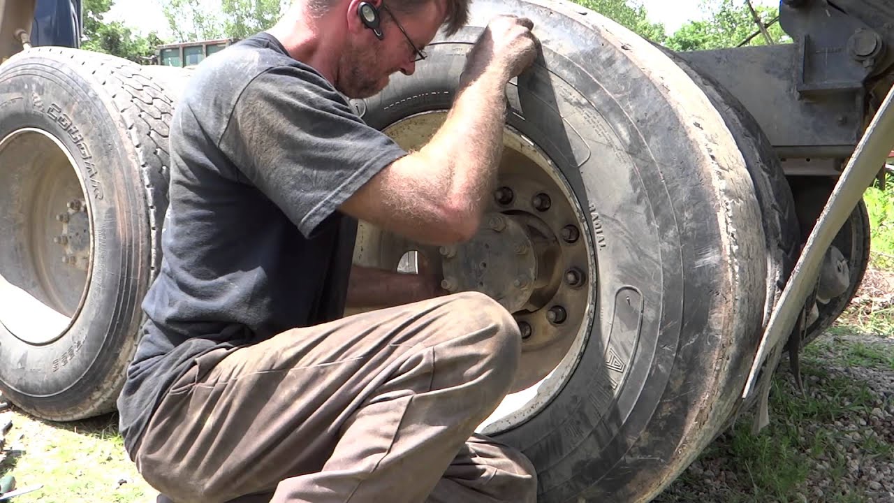 How To Replace Brakes On A Dump Truck (HD)