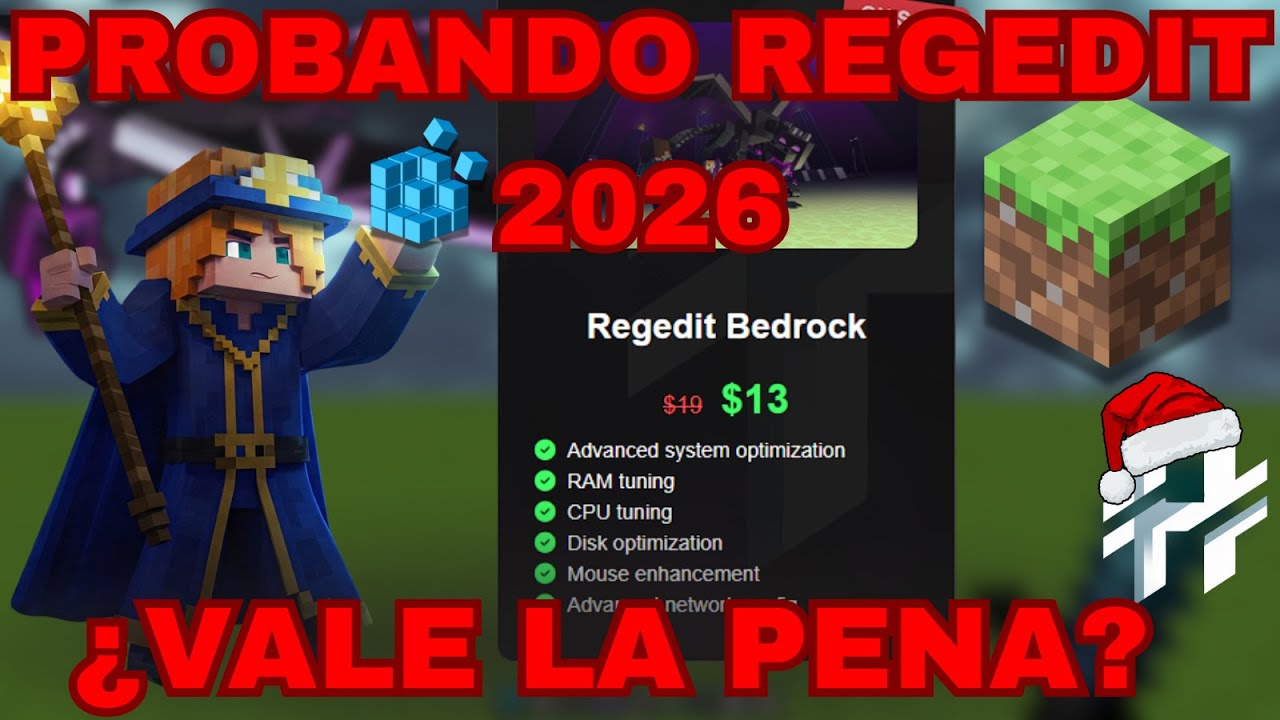 ¿EL MEJOR REGEDIT DE MINECRAFT 2026? SI