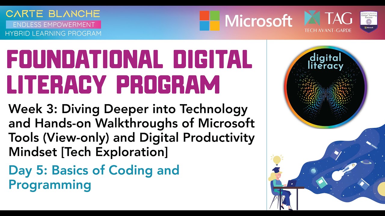 Digital Literacy Foundation Program : Introduction to Coding and Programming