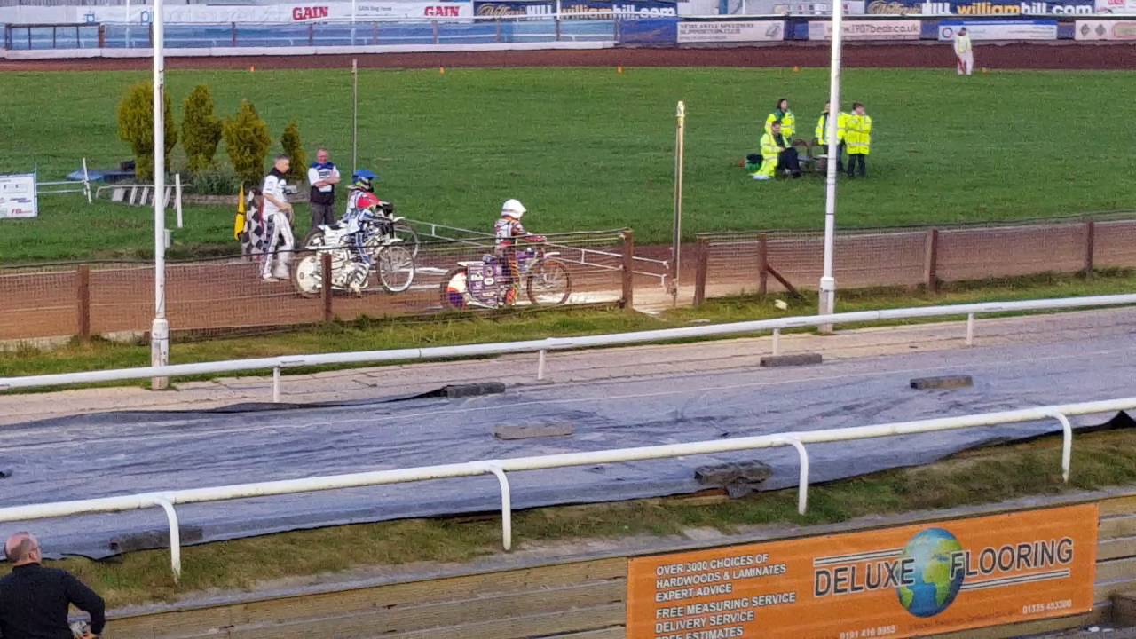 First visit to the fence at Newcastle speedway.