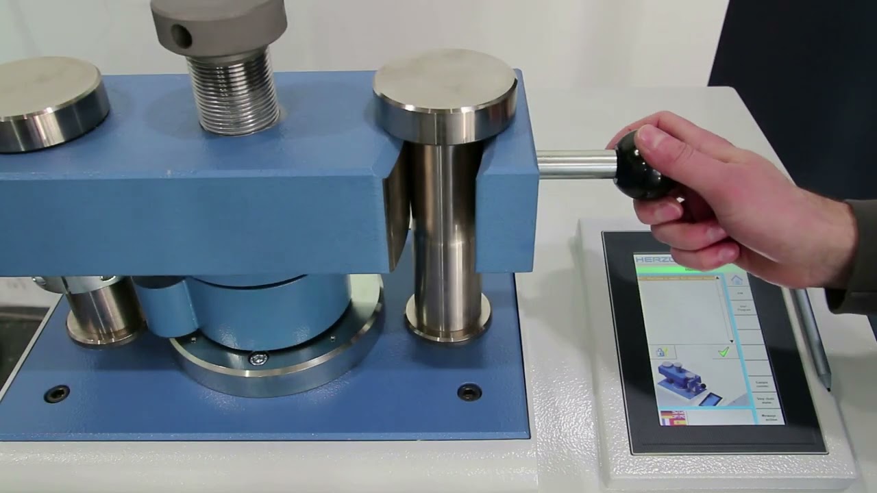 HERZOG HTP: Laboratory pellet press
