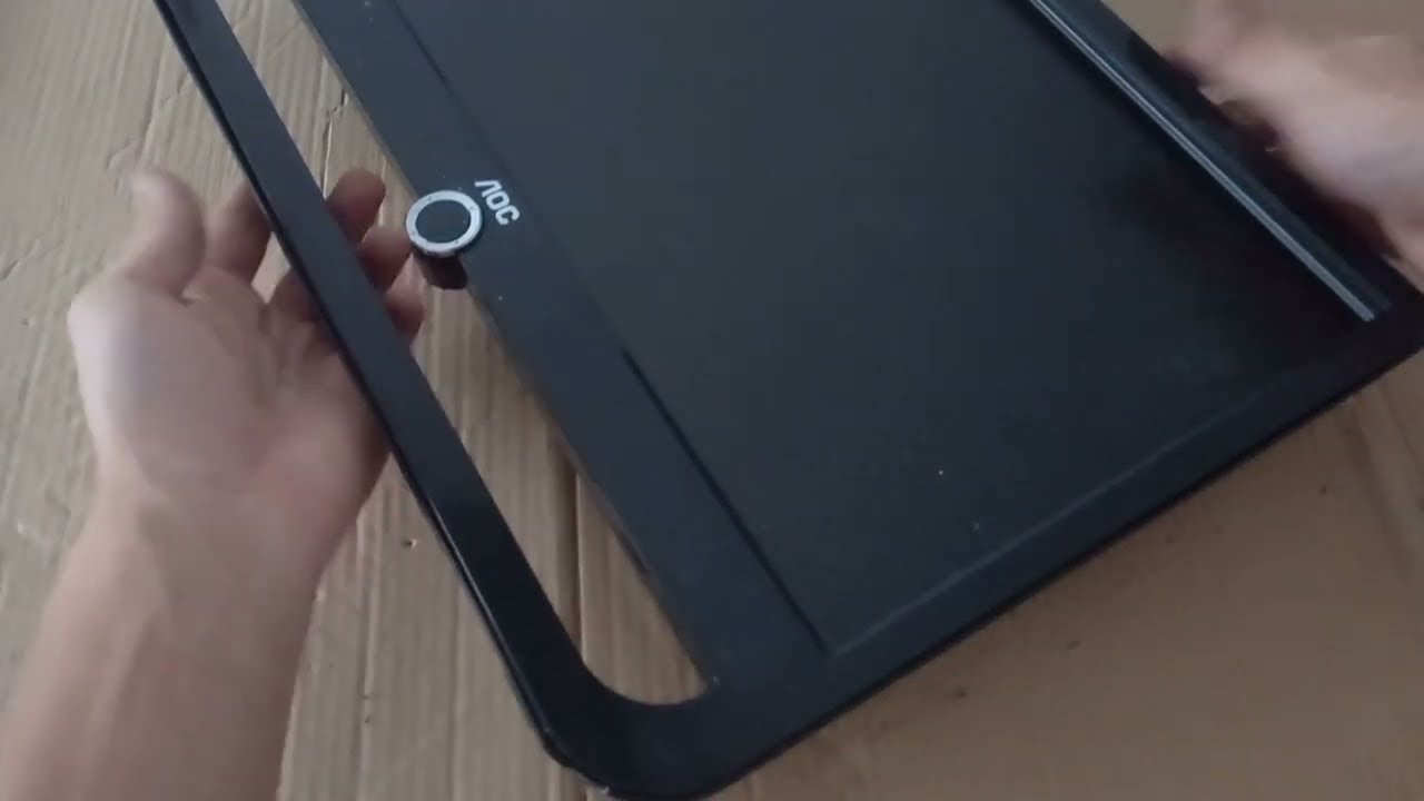 Como arrumar monitor F19L e F22 da AOC, defeito simples! Sem enrolação!!!