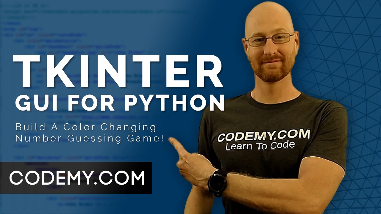 Color Changing Number Guessing Game - Python Tkinter GUI Tutorial #157