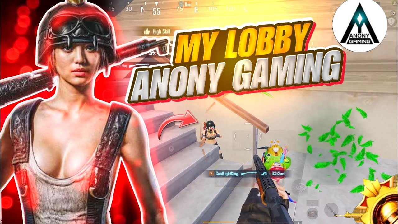 @anonygamingg in My Lobby😈 | 1vs4 Clutches in Toughest Lobby | BGMI