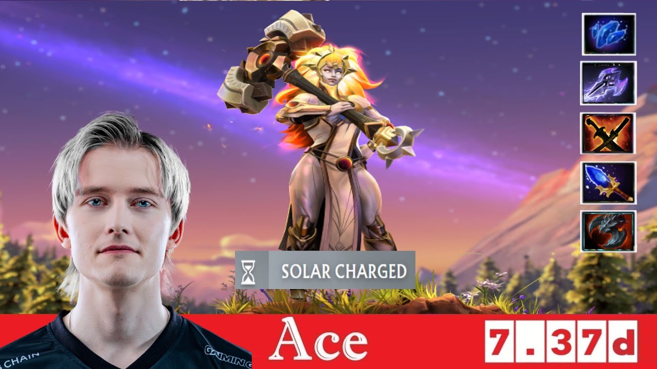 [DOTA 2] GG.Ace the DAWNBREAKER [OFFLANE] [7.37d] [2]