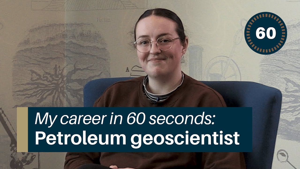 Gayle Plenderleith, Petroleum geologist | My Career in 60 Seconds ⏲️