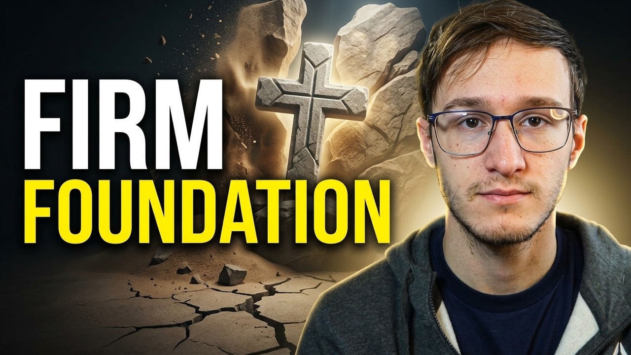 This is why Jesus is my firm foundation.