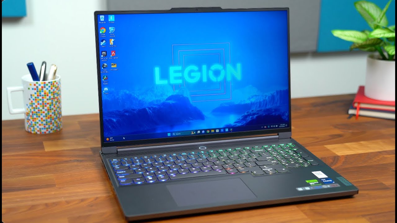 Распаковка и практическое применение Lenovo Legion Slim 7i!