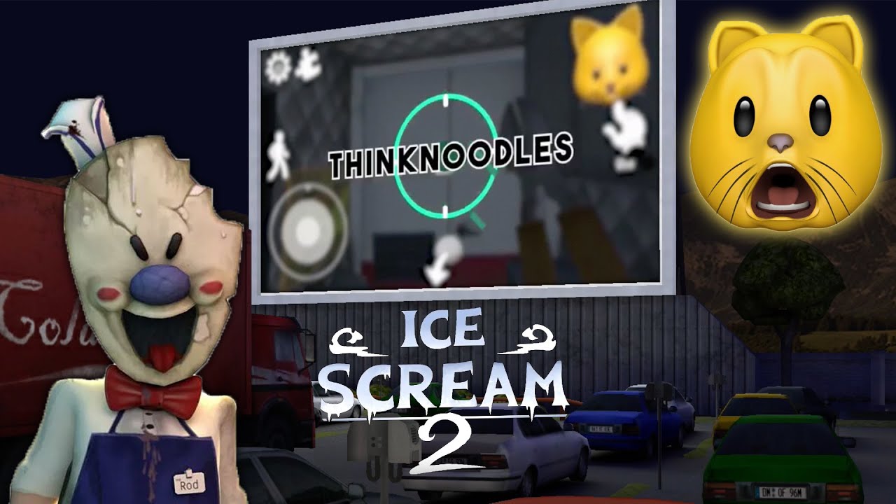 The Cinema PLAYS MY VIDEOS In ICE SCREAM 2!! | Fan Choice FRIGHTday