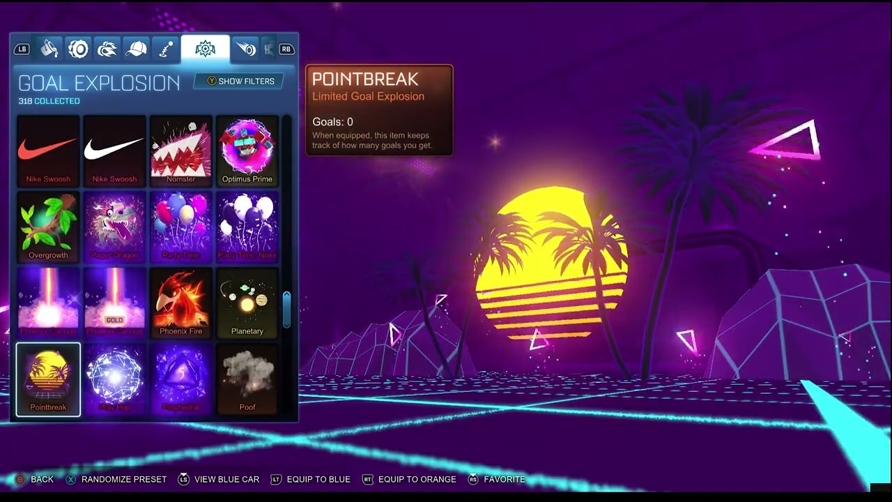 All Rocket League Goal Explosions as of 2023
