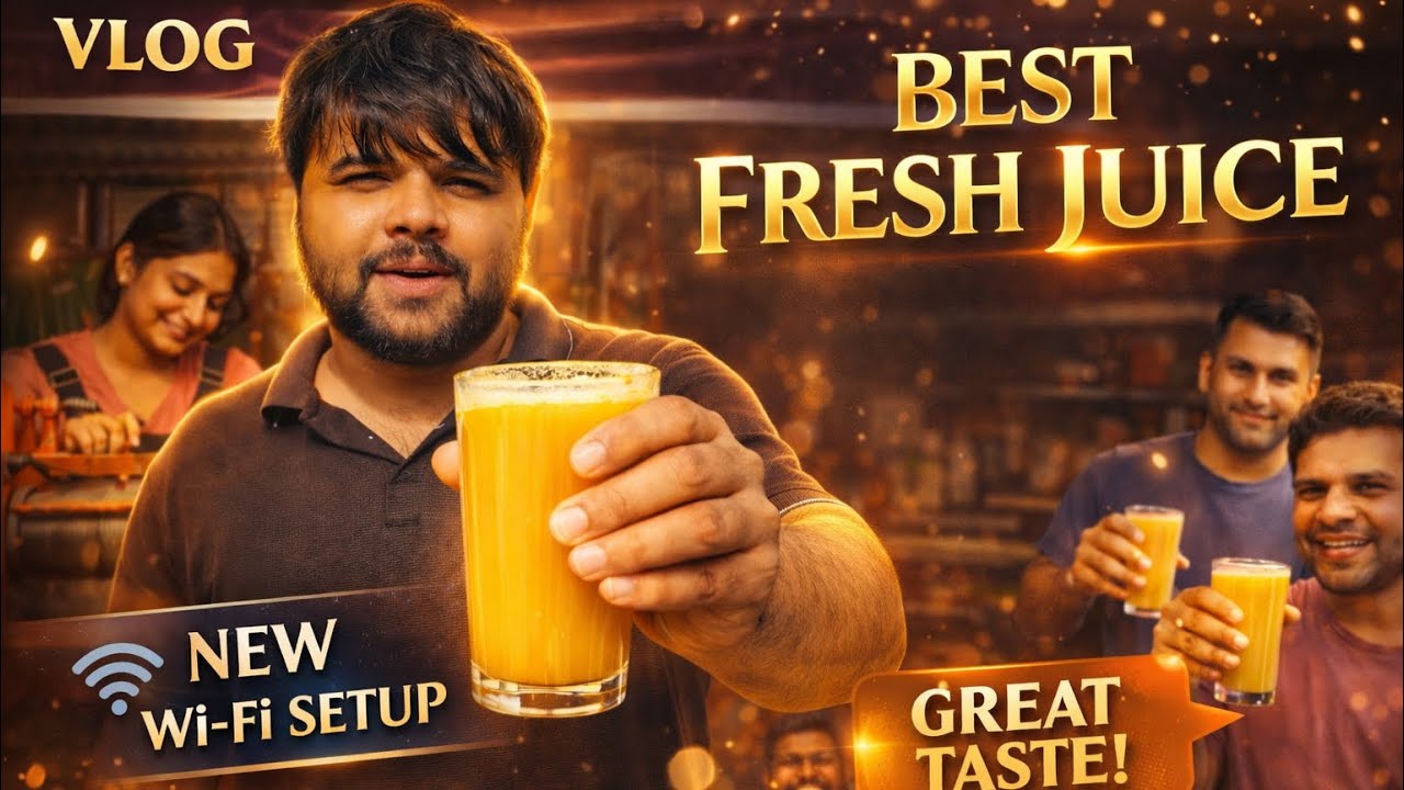 Shop Open + Fresh Juice Making + Customer Review | Juice Ek Number