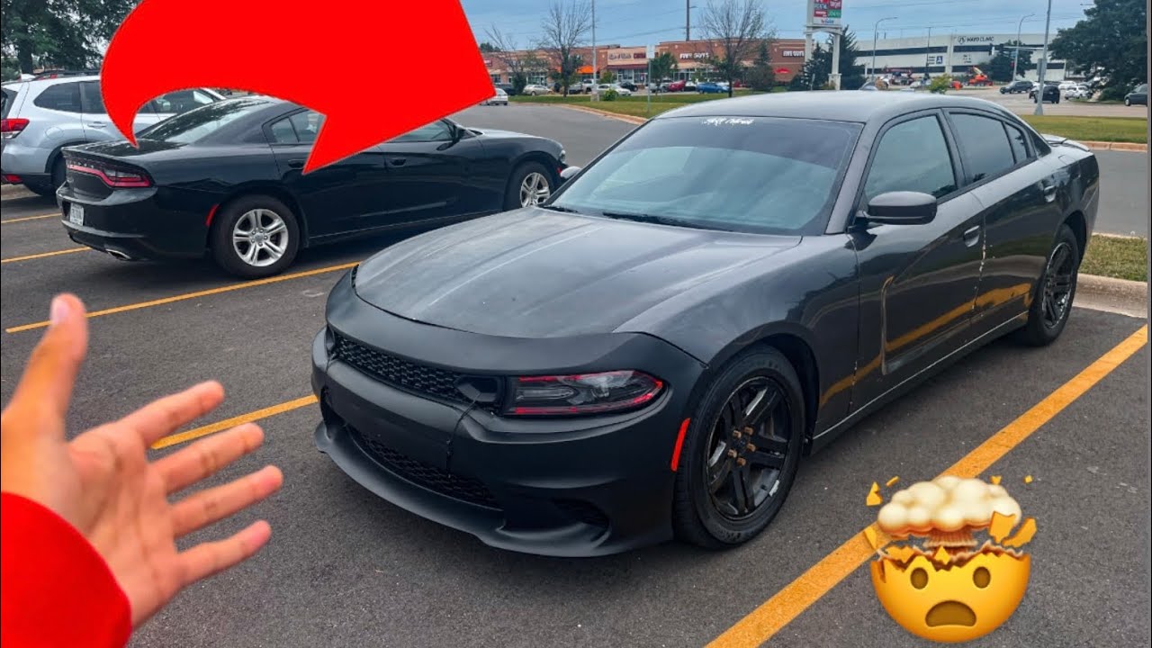 I BOUGHT A DODGE CHARGER RT AT 16!!!     (walkaround) (pulls) (review)