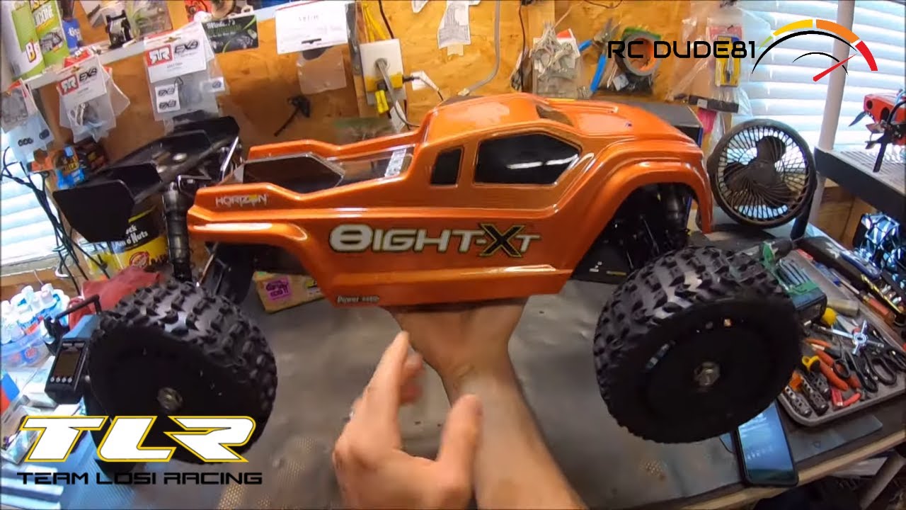 НОВЫЙ комплект Losi 8ight XT/E — ПЕРВЫЙ ВСТРЕЧА, внешний вид и улучшения!