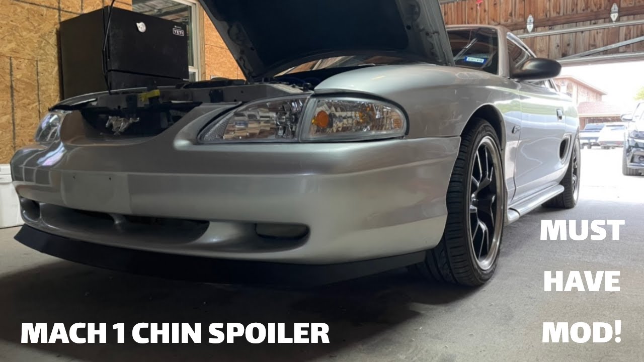Project Pony Ep:10 Mach 1 Chin Spoiler (1998 Mustang GT)