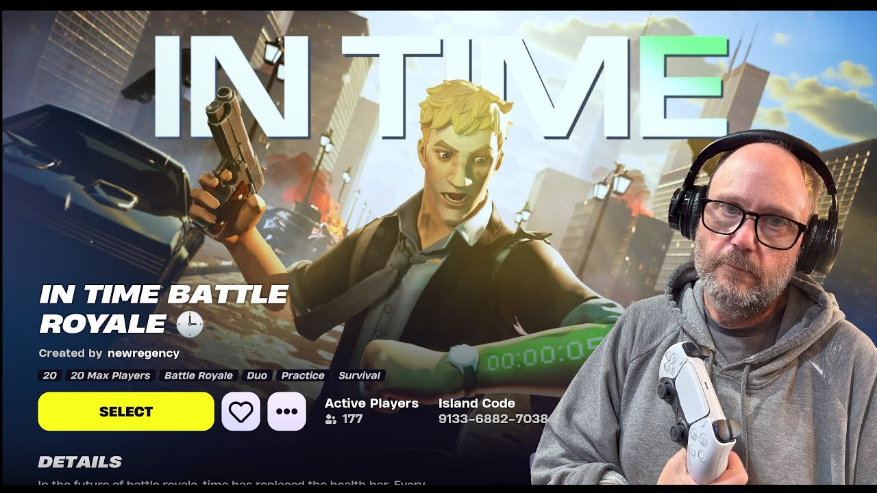 Playing In Time Battle Royale | Fortnite Creative Maps