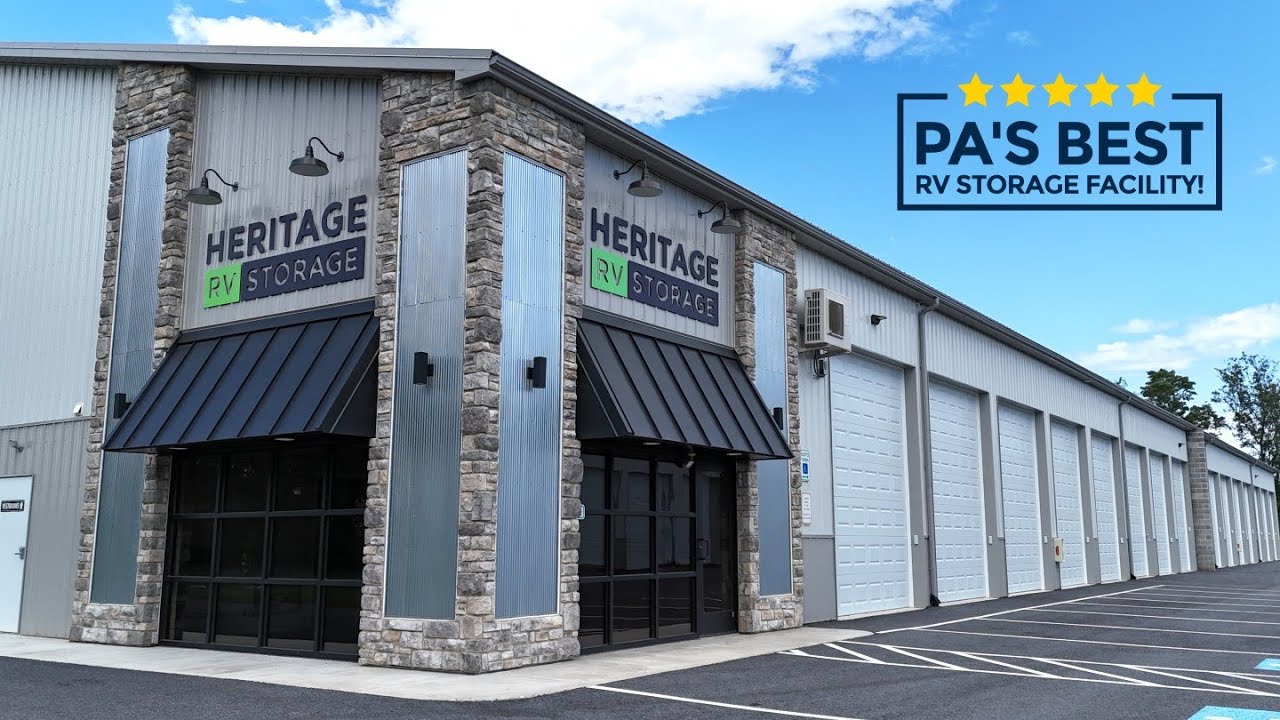 Facility Tour: The Nicest Indoor RV Storage Facilities In the Nation - Heritage RV Storage