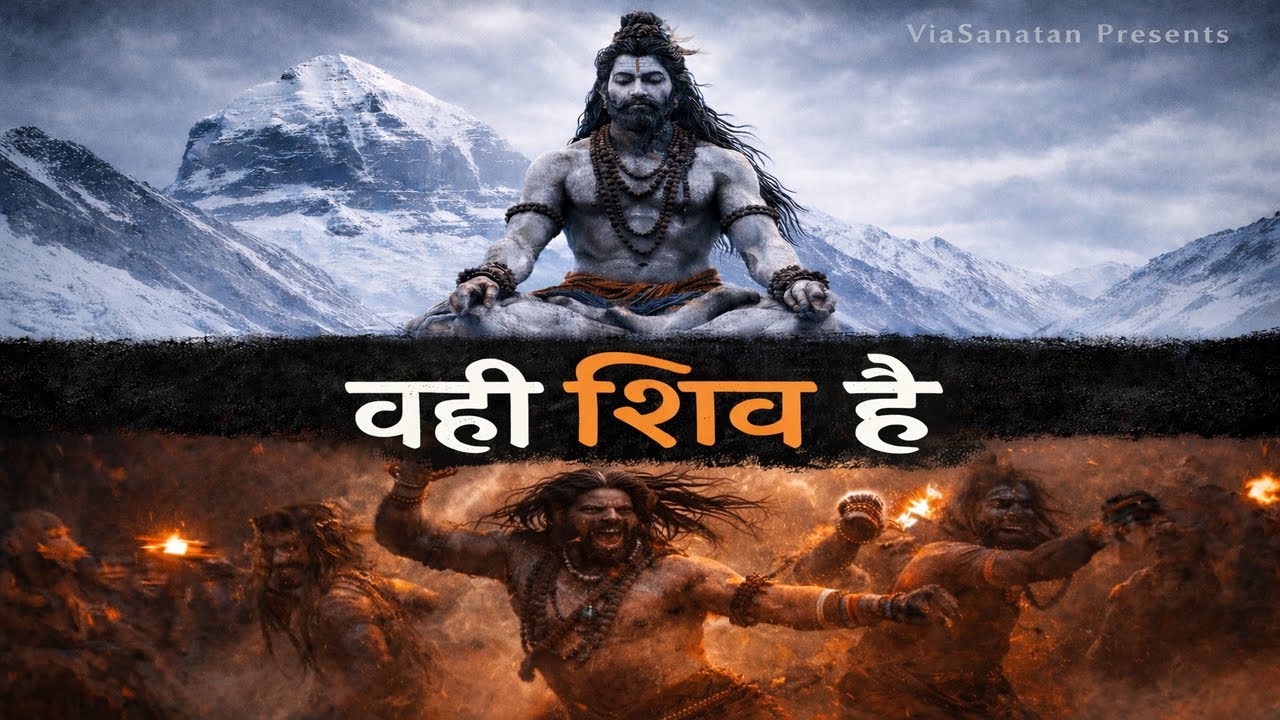 Jaha Maun Base Wahi Shiv Hai 🔱 | Powerful Shiv Bhajan | Feel Mahadev Energy | ViaSanatan