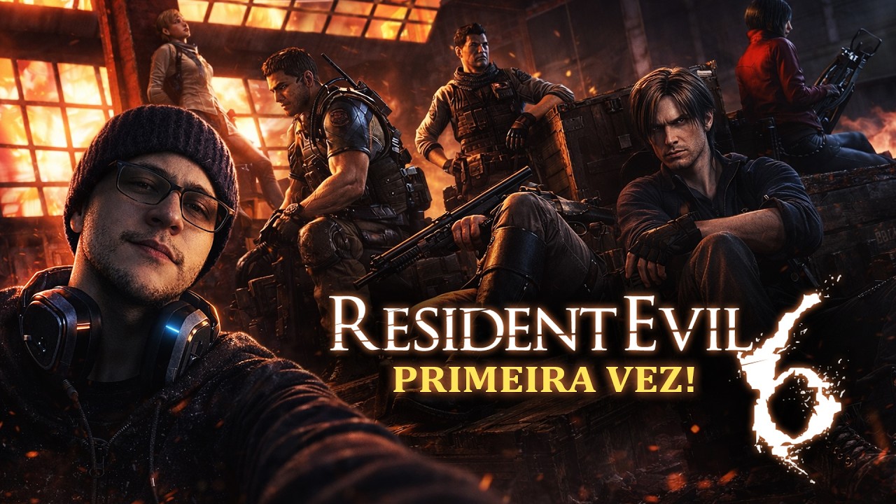 RESIDENT EVIL DO 0 AO REQUIEM: TODOS PELA PRIMEIRA VEZ! - RESIDENT EVIL 6 | ATÉ ZERAR