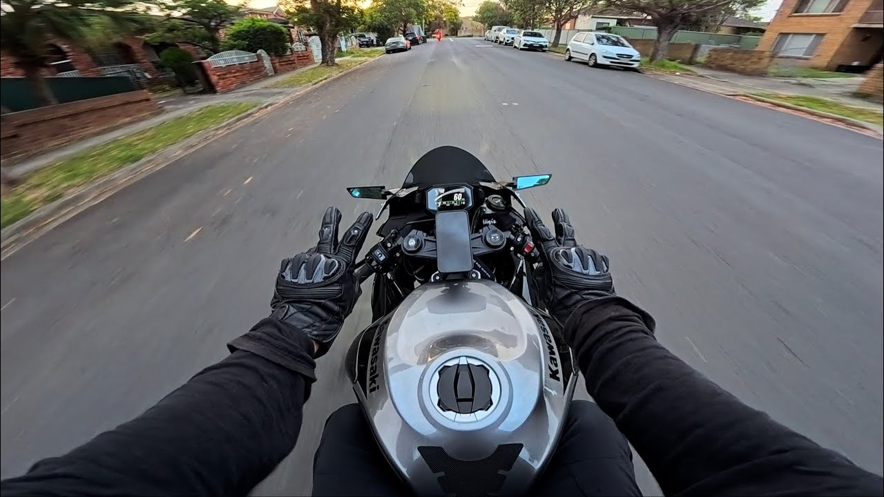 Casual Ride Pure Sound of Tuned 2025 Kawasaki ZX6R M4 GP19 Slip On 