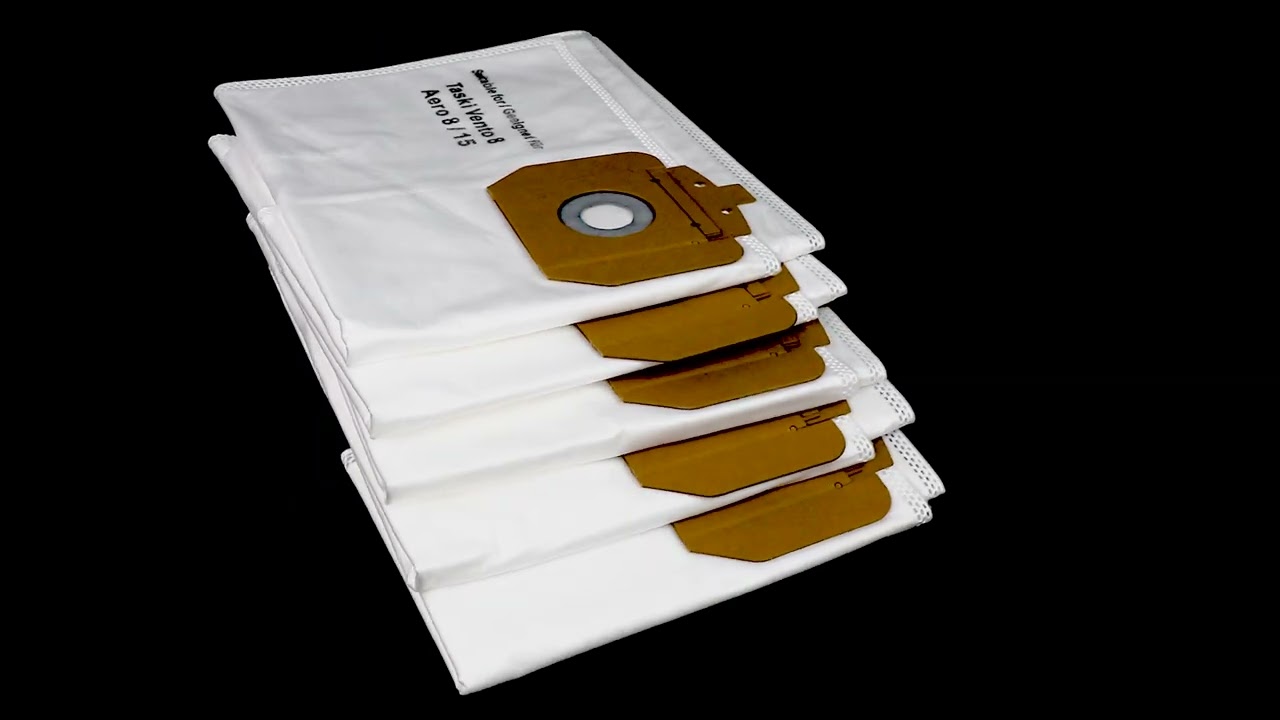 Taski Vento - Aero 8-15 Kumaş Süpürge Torbası - Taski Vento - Aero 8-15 Nonwoven Dust bag