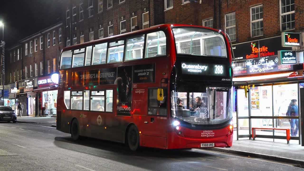 **FIRST TIME** RATP Group | Route 288 | ADH45285, YX68UNS | Edgware Station - Broadfields Estate