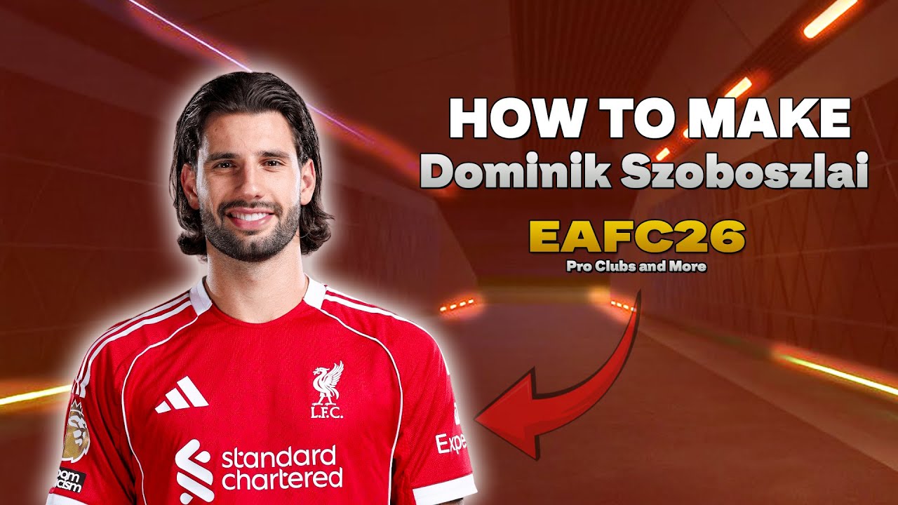 Как создать ДОМИНИКА СОБОСЗЛАЯ в EA Sports FC 26