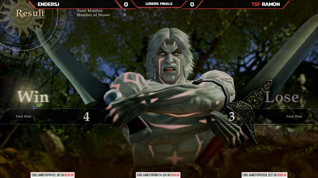 Soulcalibur VI @ NLBC 202 Losers Finals - Endersj (Cervantes) vs TSF Ramon (Sophitia) [4K/60fps]