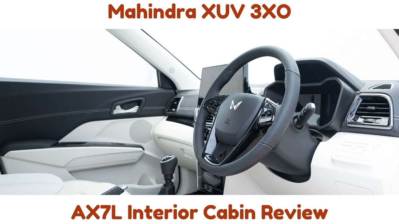 Обзор салона Mahindra XUV 3XO - AX7 L