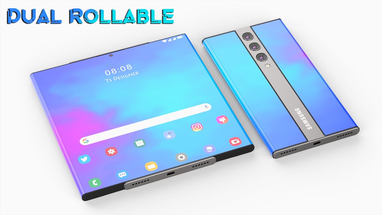 Samsung Galaxy Z Rollable First Look Trailer Concept,