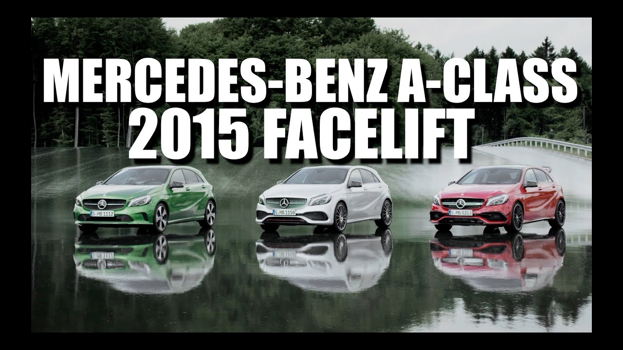 Mercedes-Benz A-Class (2015 FL) (ENG) - Test Drive and Review