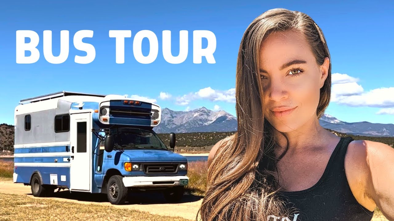 She Lives in the Most BEAUTIFUL Home on Wheels