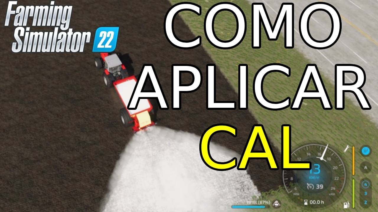 Como Aplicar Calcário no Solo do Farming Simulator 22